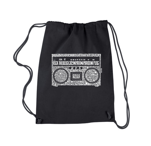 Greatest Rap Hits of The 1980's - Drawstring Backpack