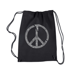 EVERY MAJOR WORLD CONFLICT SINCE 1770 - Drawstring Backpack