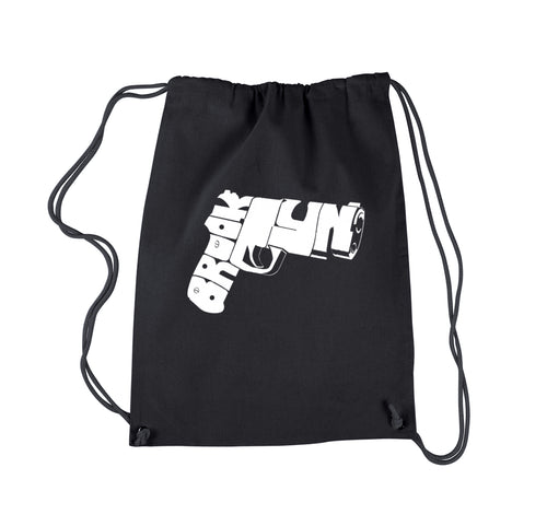 BROOKLYN GUN - Drawstring Backpack