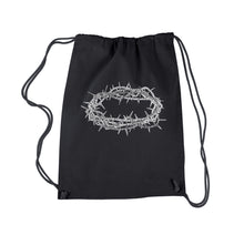 Load image into Gallery viewer, CROWN OF THORNS - Drawstring Backpack