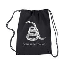 Load image into Gallery viewer, DONT TREAD ON ME - Drawstring Backpack