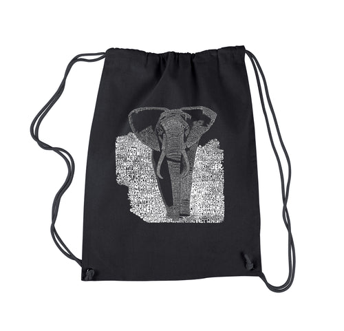 ELEPHANT - Drawstring Backpack