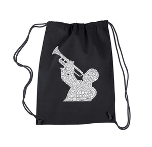 ALL TIME JAZZ SONGS - Drawstring Backpack