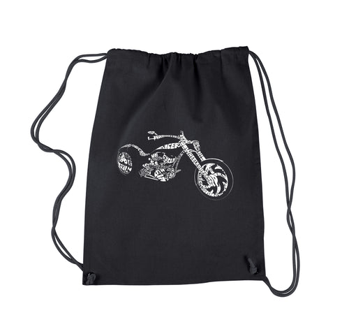 MOTORCYCLE - Drawstring Backpack
