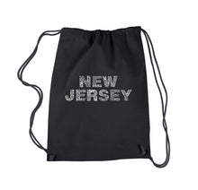 Load image into Gallery viewer, NEW JERSEY NEIGHBORHOODS - Drawstring Backpack