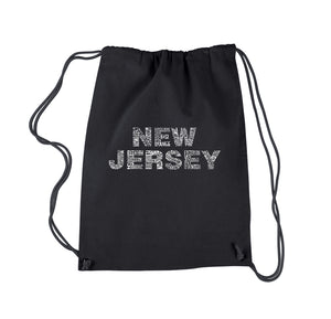 NEW JERSEY NEIGHBORHOODS - Drawstring Backpack