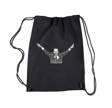 Load image into Gallery viewer, I&#39;M NOT A CROOK - Drawstring Backpack