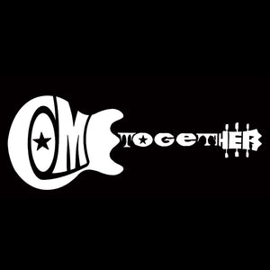 COME TOGETHER - Men's Word Art T-Shirt