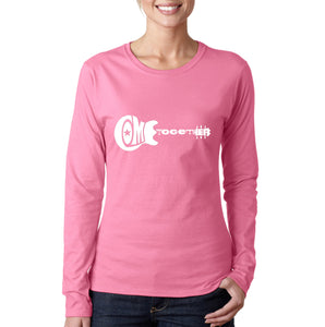 COME TOGETHER - Women's Word Art Long Sleeve T-Shirt