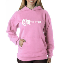 Load image into Gallery viewer, COME TOGETHER - Women&#39;s Word Art Hooded Sweatshirt
