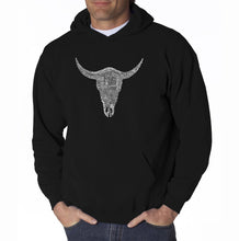 Load image into Gallery viewer, COUNTRY MUSIC&#39;S ALL TIME HITS - Men&#39;s Word Art Hooded Sweatshirt