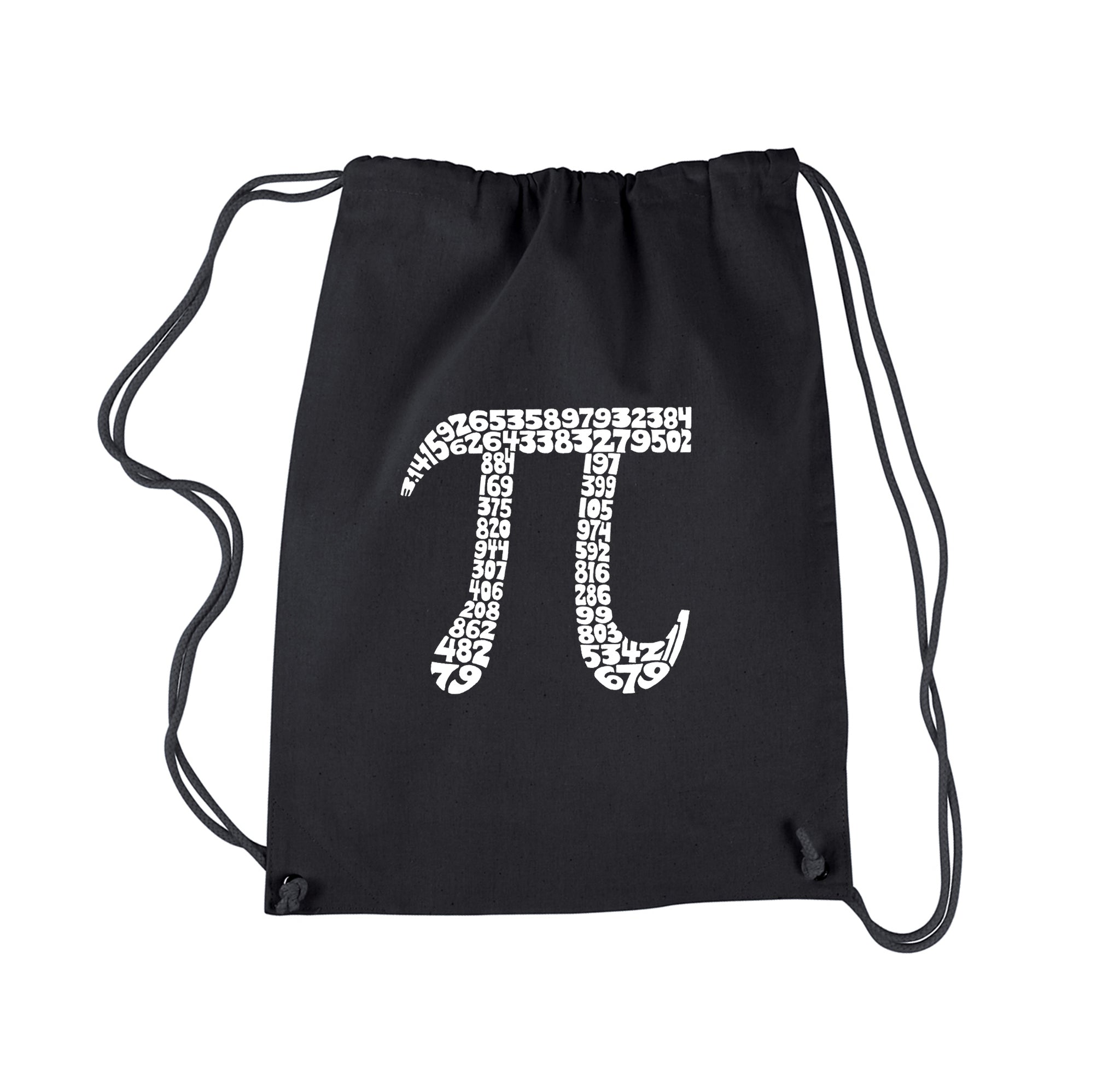 Nerditotes Letters Drawstring Backpack 