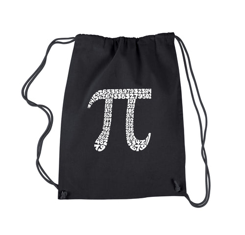 THE FIRST 100 DIGITS OF PI - Drawstring Backpack