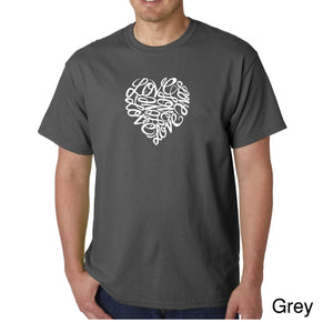 LOVE - Men's Word Art T-Shirt