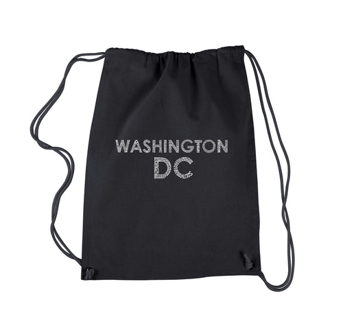WASHINGTON DC NEIGHBORHOODS - Drawstring Backpack