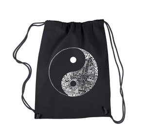 YIN YANG - Drawstring Backpack