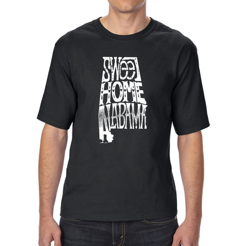 Sweet Home Alabama - Men's Tall Word Art T-Shirt