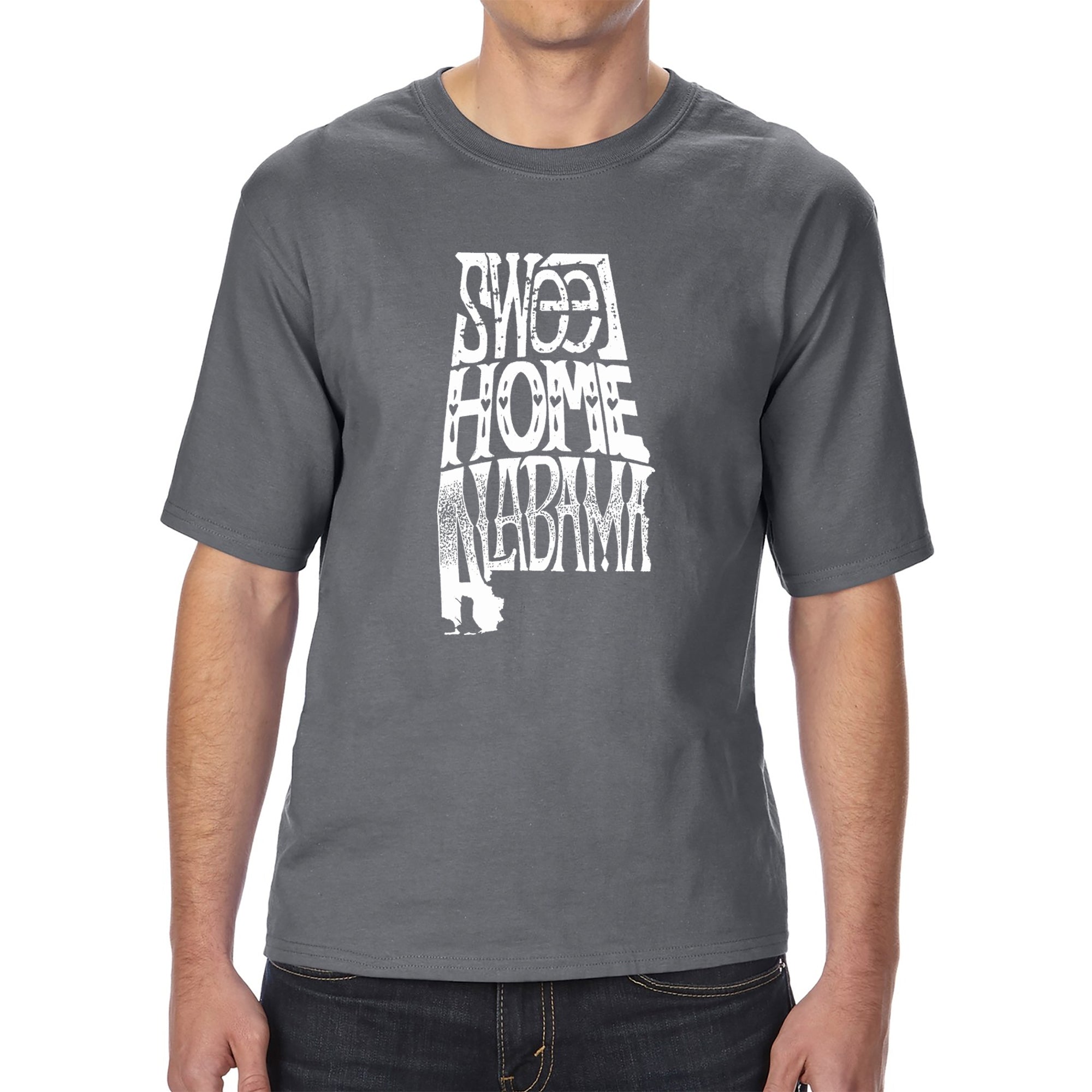 Sweet Home Alabama - Men's Word Art T-Shirt 4XL / Military