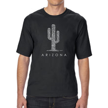 Load image into Gallery viewer, Arizona Cities - Men&#39;s Tall Word Art T-Shirt