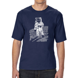 ASTRONAUT - Men's Tall Word Art T-Shirt