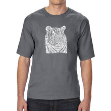 Load image into Gallery viewer, Big Cats - Men&#39;s Tall Word Art T-Shirt