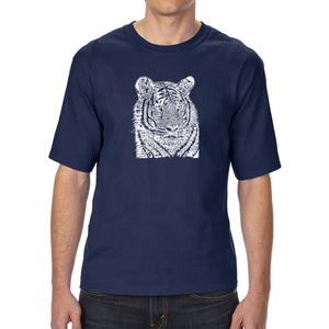 Big Cats - Men's Tall Word Art T-Shirt