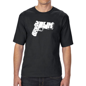 BROOKLYN GUN - Men's Tall Word Art T-Shirt