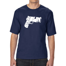 Load image into Gallery viewer, BROOKLYN GUN - Men&#39;s Tall Word Art T-Shirt