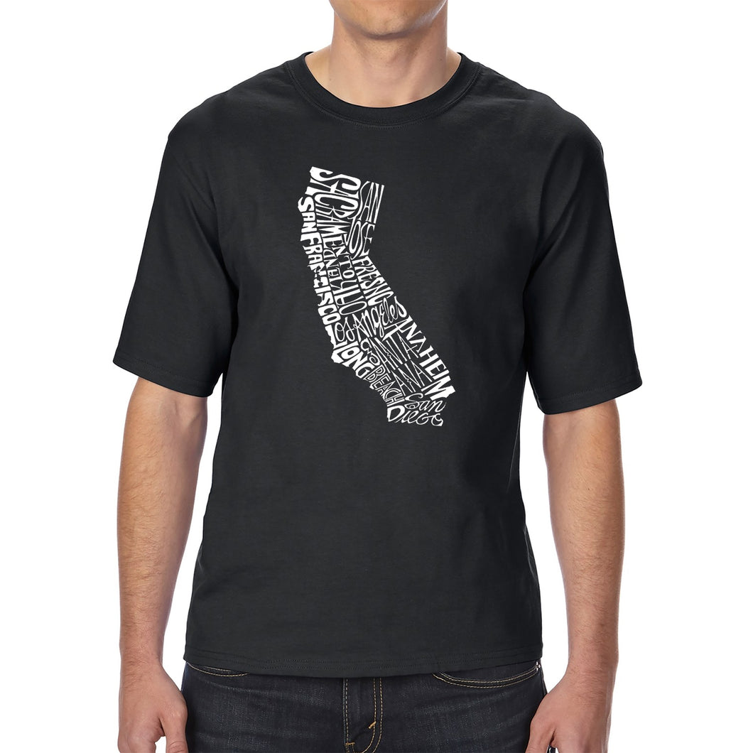 California State - Men's Tall Word Art T-Shirt
