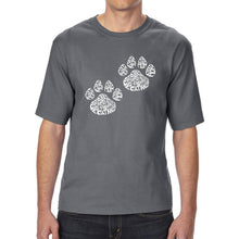 Load image into Gallery viewer, Cat Mom - Men&#39;s Tall Word Art T-Shirt