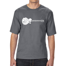 Load image into Gallery viewer, Don&#39;t Stop Believin&#39; - Men&#39;s Tall Word Art T-Shirt