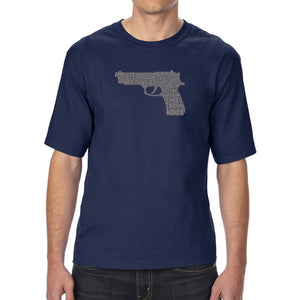 RIGHT TO BEAR ARMS - Men's Tall Word Art T-Shirt
