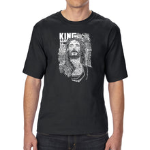 Load image into Gallery viewer, JESUS - Men&#39;s Tall Word Art T-Shirt