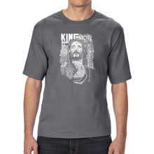 Load image into Gallery viewer, JESUS - Men&#39;s Tall Word Art T-Shirt