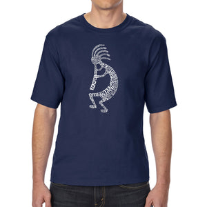 Kokopelli - Men's Tall Word Art T-Shirt