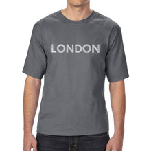 Load image into Gallery viewer, LONDON NEIGHBORHOODS - Men&#39;s Tall Word Art T-Shirt