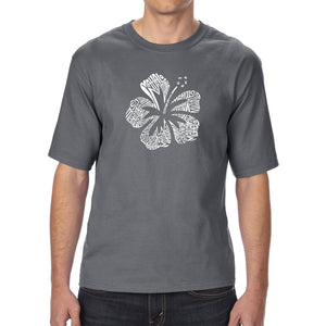 Mahalo - Men's Tall Word Art T-Shirt