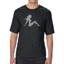 Load image into Gallery viewer, MUDFLAP GIRL - Men&#39;s Tall Word Art T-Shirt