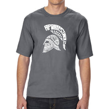 Load image into Gallery viewer, SPARTAN - Men&#39;s Tall Word Art T-Shirt