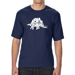 STEGOSAURUS - Men's Tall Word Art T-Shirt