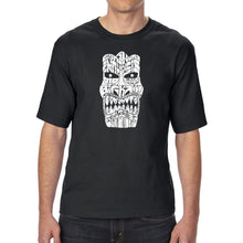 Load image into Gallery viewer, BIG KAHUNA TIKI - Men&#39;s Tall Word Art T-Shirt