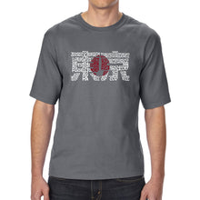 Load image into Gallery viewer, Tokyo Sun - Men&#39;s Tall Word Art T-Shirt