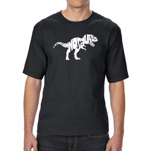 TYRANNOSAURUS REX - Men's Tall Word Art T-Shirt