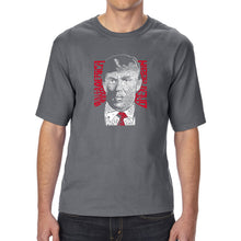 Load image into Gallery viewer, Trump Make America Great Again - Men&#39;s Tall Word Art T-Shirt