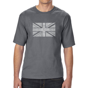 UNION JACK - Men's Tall Word Art T-Shirt