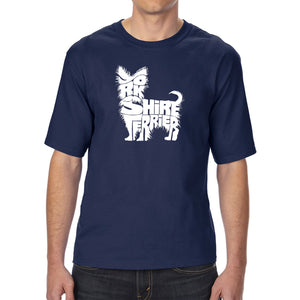 Yorkie - Men's Tall Word Art T-Shirt