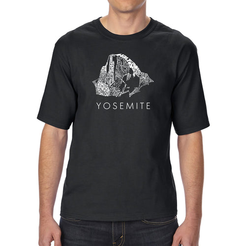 Yosemite - Men's Tall Word Art T-Shirt