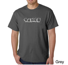 Load image into Gallery viewer, DIFFERENT STYLES OF DANCE - Men&#39;s Word Art T-Shirt