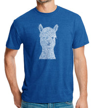 Load image into Gallery viewer, Alpaca - Men&#39;s Premium Blend Word Art T-Shirt