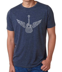 Amazing Grace - Men's Premium Blend Word Art T-Shirt